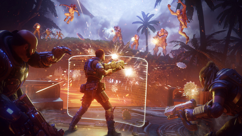 Сюжетное дополнение Hivebusters для Gears 5 выпустили на Xbox и в Steam топ игры сега онлайн и денди играть бесплатно смотреть все скачать